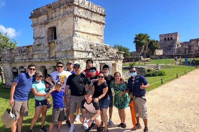 Tulum and 2 Cenotes Half Day Tour from Riviera - Tulum First: A Mayan City on the Caribbean Edge