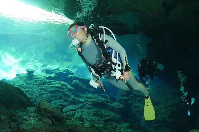 Tulum Area Experiences Guided 2 Tank Scuba Dive Casa Cenote & Barrier Reef-Lunch - FAQ