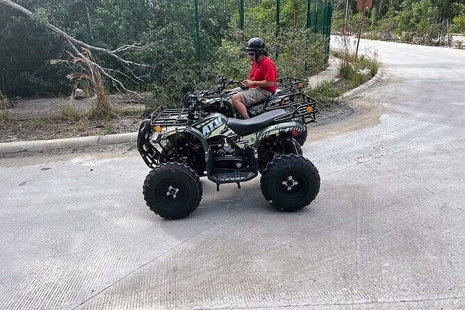 Tulum Area Experiences Guided ATV Tour to 3 Cenote's, Snorkel/Swim & Local Lunch - Cenote Cristal + Local Mayan Lunch: Eat Without Breaking the Flow