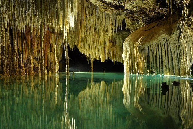 TULUM, CENOTE, MYSTIKA MUSEUM, TURTLES SNORKELING (Private) - Aktun Ha (Car Wash) Cenote: Swim Time With Clear-Water Rewards