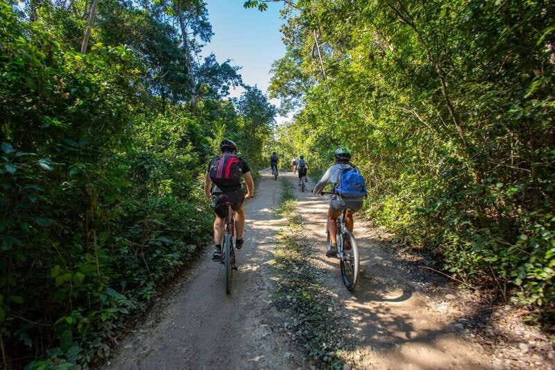 Tulum: Cenote Trail Bike Tour - Snorkeling, swimming, and cliff-jump options (without the chaos)