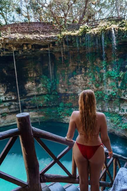 Tulum: Chichen Itza Adventure! Cenote Saamal and Valladolid - Cenote Saamal Swim: Life Jackets, Short Stops, and How to Make It Fun