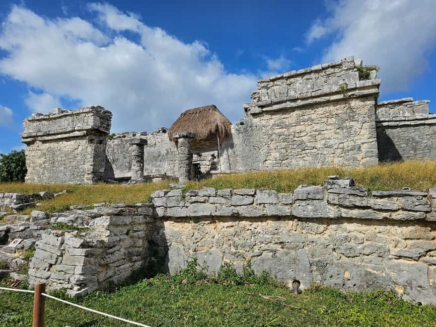 Tulum Classic: history and culture with cenote - Letras Azules at the Tulum Brewery: the quick photo stop that sets the mood