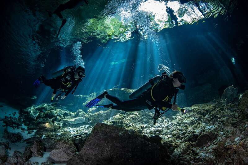 Tulum : Dos Ojos cenote 2 scuba dives (certified divers) - Where you meet La Calypso and what the start feels like