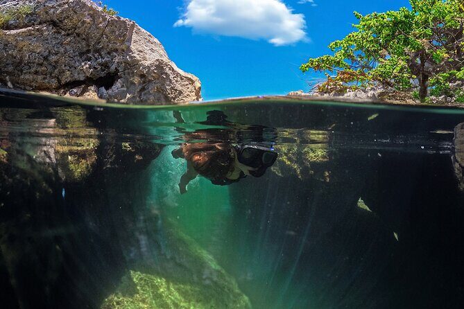 Tulum Guided Tour, Magical Cenote, Lagoon Snorkeling and Beachside Lunch - Cenote El Sueño: cave swimming with real rules