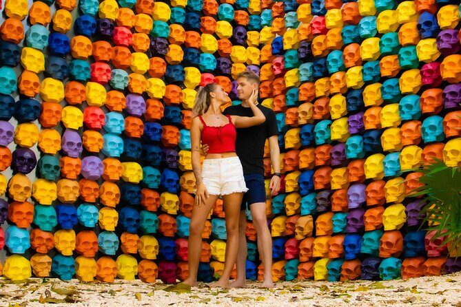 Tulum Instagram Photo Experience - Stop 1: The Tulum Sign in Giant Wooden Letters (30 Minutes)