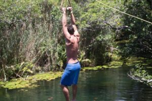 Tulum Ruins and 3 Cenotes - Jungle Adventure - Zipline and canoe: the adventure combo that keeps energy high