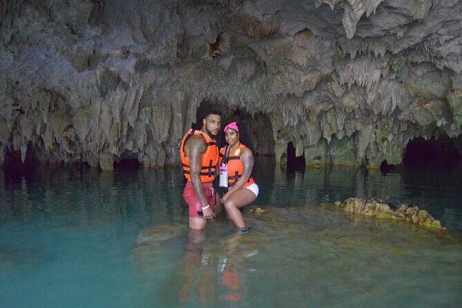 Tulum Ruins Exploration and Horseback Riding and Cenote Adventure - Cenote Adventure in a Cavern: Swimming Time with Stalactites