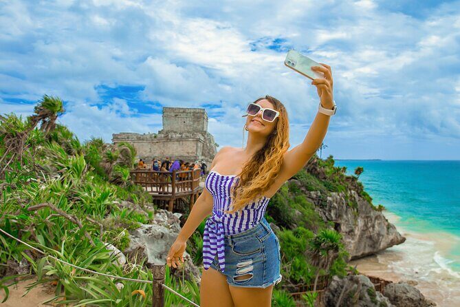 Tulum Ruins Guided Tour from Cancun and Riviera Maya - Rules at the gate: reusable water, photo fees, and what’s banned