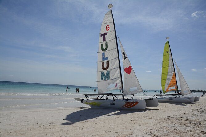 Tulum: Snorkeling and Private Sailing Tour - Snorkeling on the reef: easy with help, but check your fit