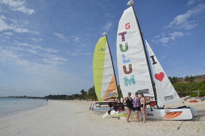 Tulum: Snorkeling and Private Sailing Tour - Sailing past the ruins: the view you can’t get from the ticket line