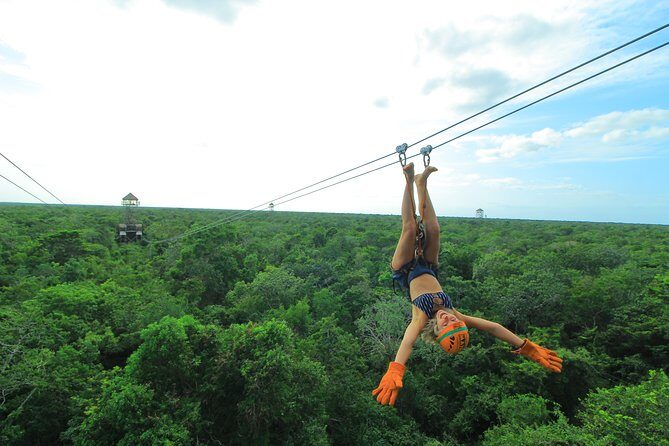 Tulum Xtreme from Riviera Maya - Aventuras Mayas: 7 zip lines, rappelling, and jungle time that feels like a real adventure