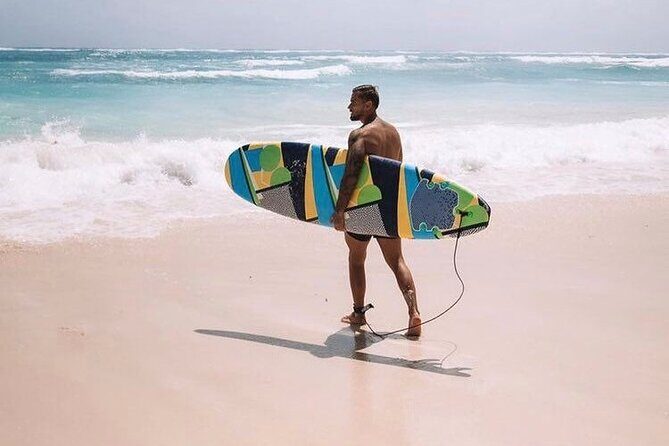 Ultimate Surf Lesson in Tulum 1hr - The lesson flow in the water: basics, practice, and feedback
