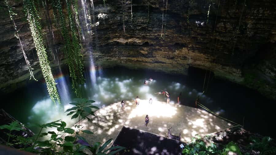 Valladolid: Ek Balam ruins, local Market & Cenote ChichiKan. - Cenote Chichikan Swim: The Best Way to Cool Off